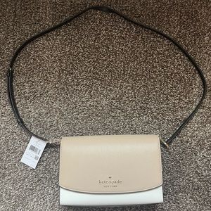 Kate Spade crossbody purse with matching card holder.